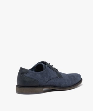 Derbies en toile homme vue4 - GEMO(URBAIN) - GEMO