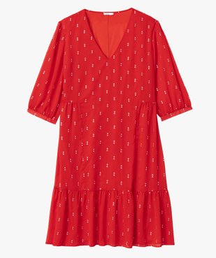 Robe femme grande taille à motifs scintillants vue4 - GEMO (G TAILLE) - GEMO