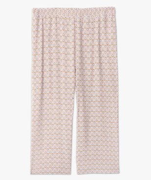 Pantalon de pyjama femme imprimé vue4 - GEMO(HOMWR FEM) - GEMO