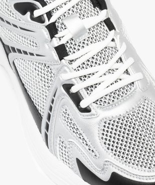 Baskets homme running légères et en mesh  vue6 - ATHLETIC - GEMO