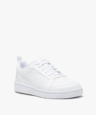 Baskets homme contrastées style rétro Rebound V6- Puma vue2 - PUMA - GEMO