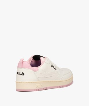 Baskets femme unie à détails colorés avec semelle épaisse - Fila vue4 - FILA - GEMO