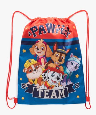 Sac baluchon en toile enfant - Pat Patrouille vue2 - PAT PATROUILLE - GEMO