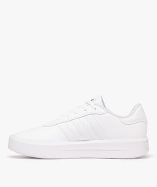 Baskets femme à semelle plateforme et à bandes brillantes - Adidas vue3 - ADIDAS - GEMO