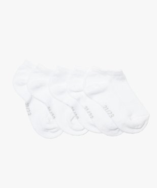 Chaussettes bébé fille ultra courtes (lot de 5) vue1 - GEMO 4G BEBE - GEMO