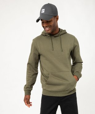 Sweat à capuche intérieur molletonné homme vue2 - GEMO (HOMME) - GEMO