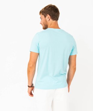 Tee-shirt à manches courtes imprimé estival homme vue3 - GEMO (HOMME) - GEMO