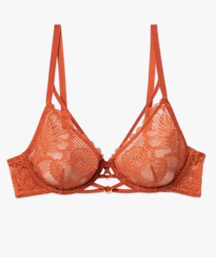 Soutien-gorge corbeille en dentelle avec armatures vue5 - GEMO(HOMWR FEM) - GEMO