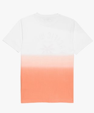 Tee-shirt garçon tie and dye imprimé vue2 - GEMO (JUNIOR) - GEMO