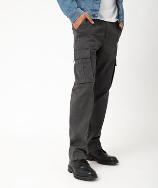 Pantalon cargo coupe Regular homme vue1 - GEMO 4G HOMME - GEMO