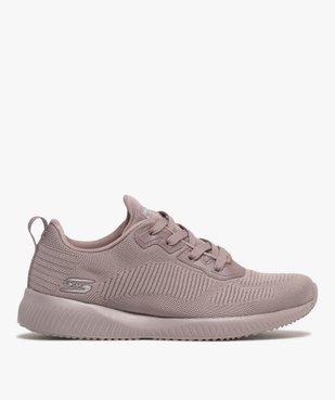 Basket en toile Bobs Squad femme - Skechers vue1 - SKECHERS - GEMO