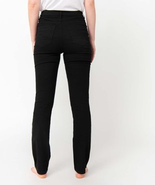 Pantalon coupe Regular taille normale femme vue3 - GEMO 4G FEMME - GEMO