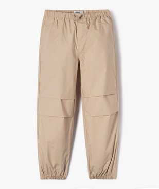 Pantalon baggy avec plis aux genoux fille vue1 - GEMO 4G FILLE - GEMO