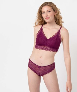 Soutien-gorge post-opératoire en dentelle vue3 - GEMO(HOMWR FEM) - GEMO