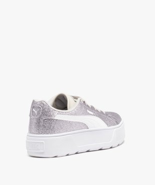 Baskets femme pailletées à semelle plateforme - Puma vue4 - PUMA - GEMO