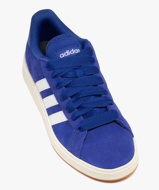 Baskets homme en cuir suédé style rétro et à bandes latérales Grand Court 2000 - Adidas vue5 - ADIDAS - GEMO