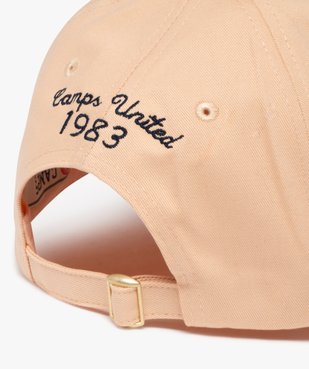 Casquette baseball brodée femme - Camps United vue3 - CAMPS UNITED - GEMO