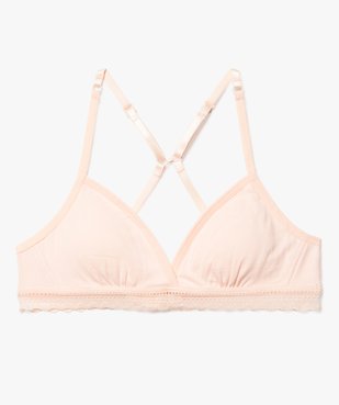 Soutien-gorge triangle spécial dos nageur fille vue1 - GEMO 4G FILLE - GEMO