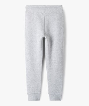 Pantalon de jogging avec intérieur molletonné garçon vue3 - GEMO (ENFANT) - GEMO