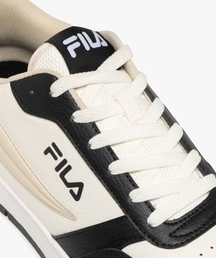 Baskets garçon tricolores style rétro à lacets - Fila vue6 - FILA - GEMO