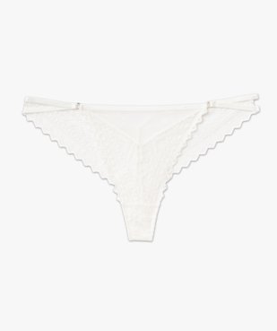 Tanga en dentelle femme vue4 - GEMO(HOMWR FEM) - GEMO