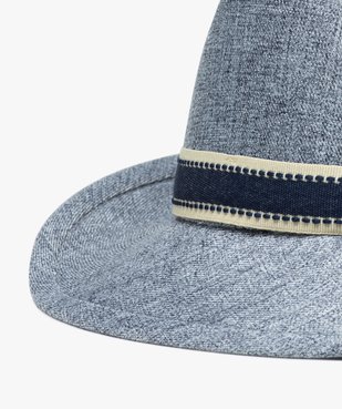 Chapeau garçon trilby chiné vue3 - GEMO (ENFANT) - GEMO