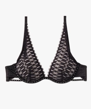 Soutien-gorge corbeille en dentelle vue4 - GEMO(HOMWR FEM) - GEMO