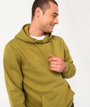 Sweat à capuche intérieur molletonné homme vue2 - GEMO 4G HOMME - GEMO