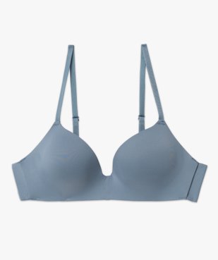 Soutien-gorge triangle sans armature à bonnets moulés vue4 - GEMO 4G FEMME - GEMO