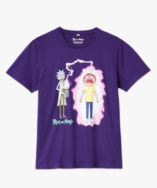 Tee-shirt homme avec motif XXL – Rick and Morty vue4 - RICK ET MORTY - GEMO