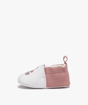 Chaussons de naissance bébé fille en jersey avec ourson imprimé - LuluCastagnette  vue3 - LULUCASTAGNETTE - GEMO