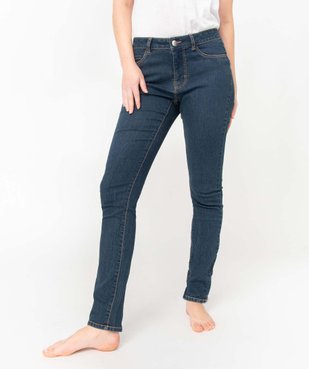 Jean coupe Slim extensible femme vue2 - GEMO(FEMME PAP) - GEMO