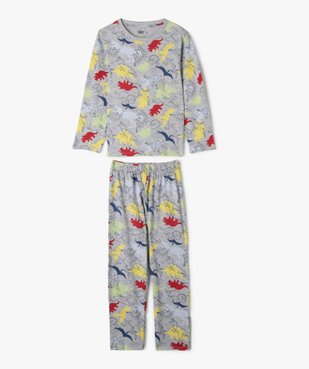 Pyjama léger avec motifs dinosaures garçon vue1 - GEMO 4G GARCON - GEMO