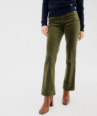 Pantalon en velours côtelé femme - LuluCastagnette vue2 - LULUCASTAGNETTE - GEMO