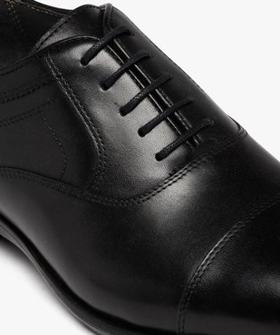 Derbies homme classiques dessus en cuir uni - Taneo vue6 - TANEO - GEMO