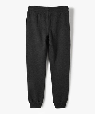 Pantalon de jogging avec intérieur molletonné garçon vue3 - GEMO (JUNIOR) - GEMO