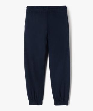 Pantalon de jogging intérieur molletonné fille vue3 - GEMO 4G FILLE - GEMO