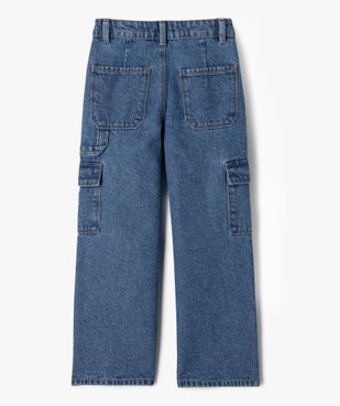 Jean Cargo Straight avec taille ajustable fille  vue6 - GEMO (ENFANT) - GEMO