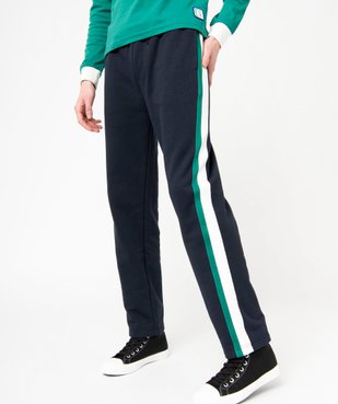 Pantalon de jogging homme coupe droite à rayures colorées - Camps United vue1 - CAMPS UNITED - GEMO