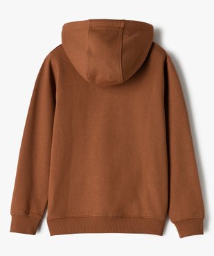 Sweat garçon à capuche avec motif ou inscription vue3 - GEMO (ENFANT) - GEMO