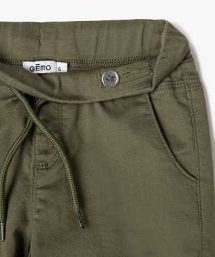 Pantalon cargo résistant garçon vue4 - GEMO (ENFANT) - GEMO