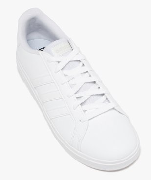 Baskets basses unies garçon - Adidas Grand Court Base vue5 - ADIDAS - GEMO