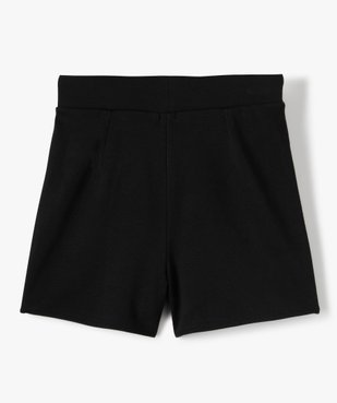 Jupe short fille en maille extensible vue4 - GEMO (JUNIOR) - GEMO