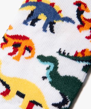 Chaussettes ultra courtes à motifs dinosaures garçon (lot de 3) vue3 - GEMO (ENFANT) - GEMO