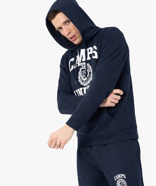 Sweat homme à capuche avec motif XXL – Camps United vue2 - CAMPS UNITED - GEMO