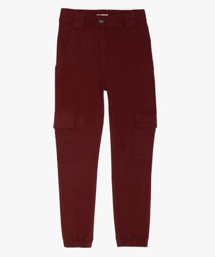 Pantalon fille imprimé coupe baggy vue1 - GEMO (JUNIOR) - GEMO