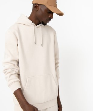 Sweat à capuche intérieur molletonné homme vue7 - GEMO (HOMME) - GEMO