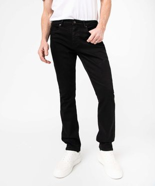 Jean homme straight en coton stretch vue1 - GEMO (HOMME) - GEMO