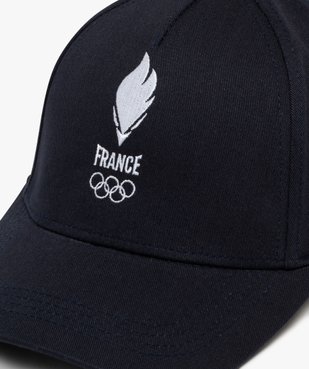 Casquette baseball en coton brodé France - Jeux Olympiques Paris 2024 vue3 - EQUIPE DE FRANCE - GEMO