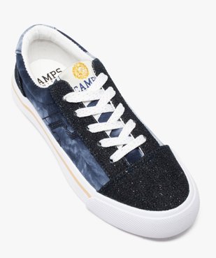 Baskets fille en toile denim et "tie and dye" – Camps United vue5 - CAMPS UNITED - GEMO